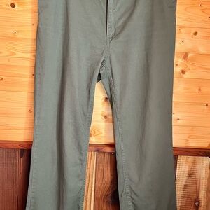 Woman Within Khaki Textured Pants